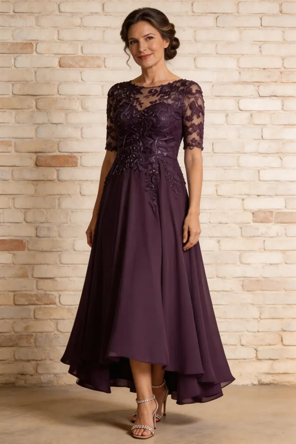 Lace Evening Dress